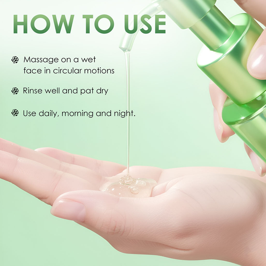 3X Acid Acne Gel Cleanser: Salicylic Acid & Cica for Active Acne