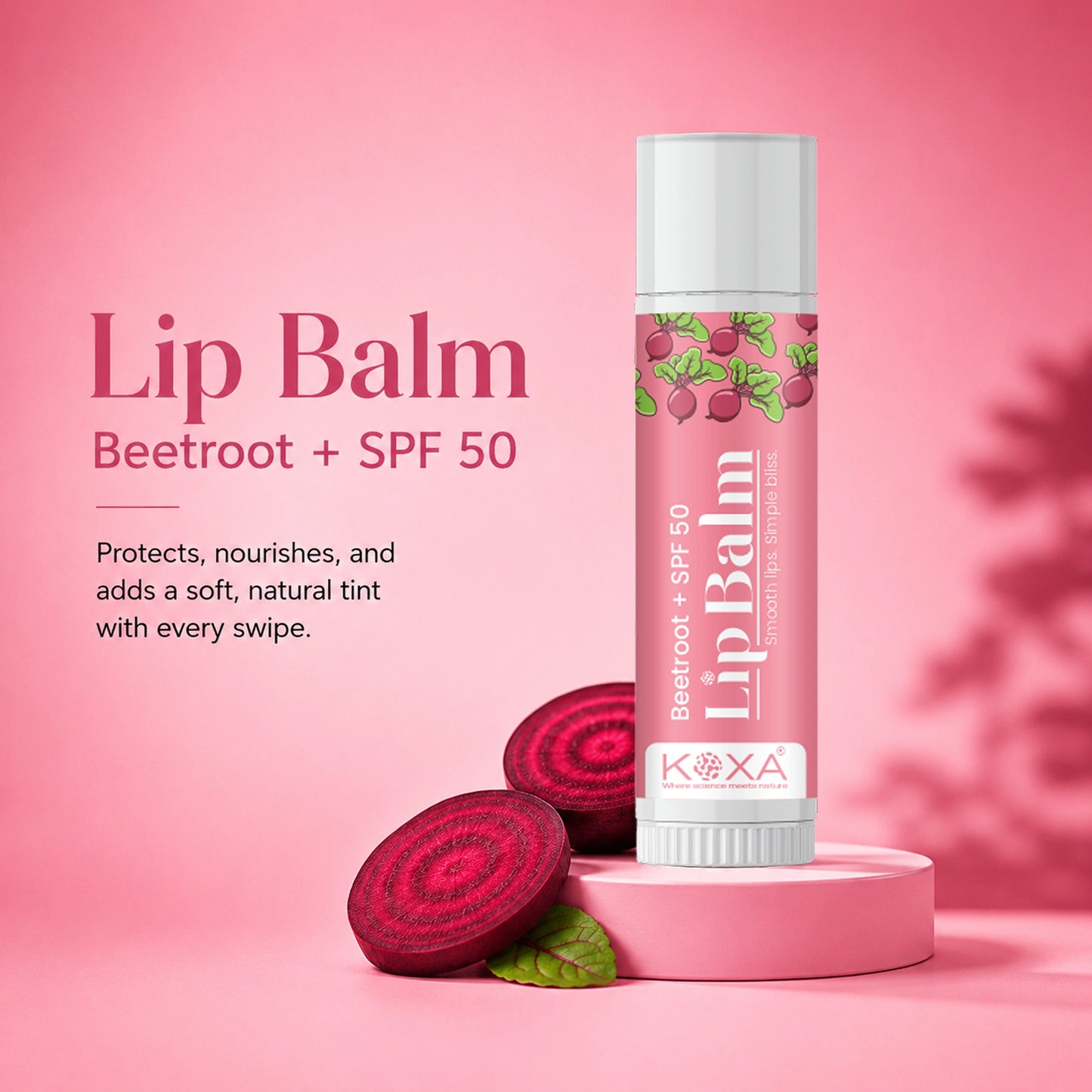Beetroot Tinted Lip Balm SPF 50