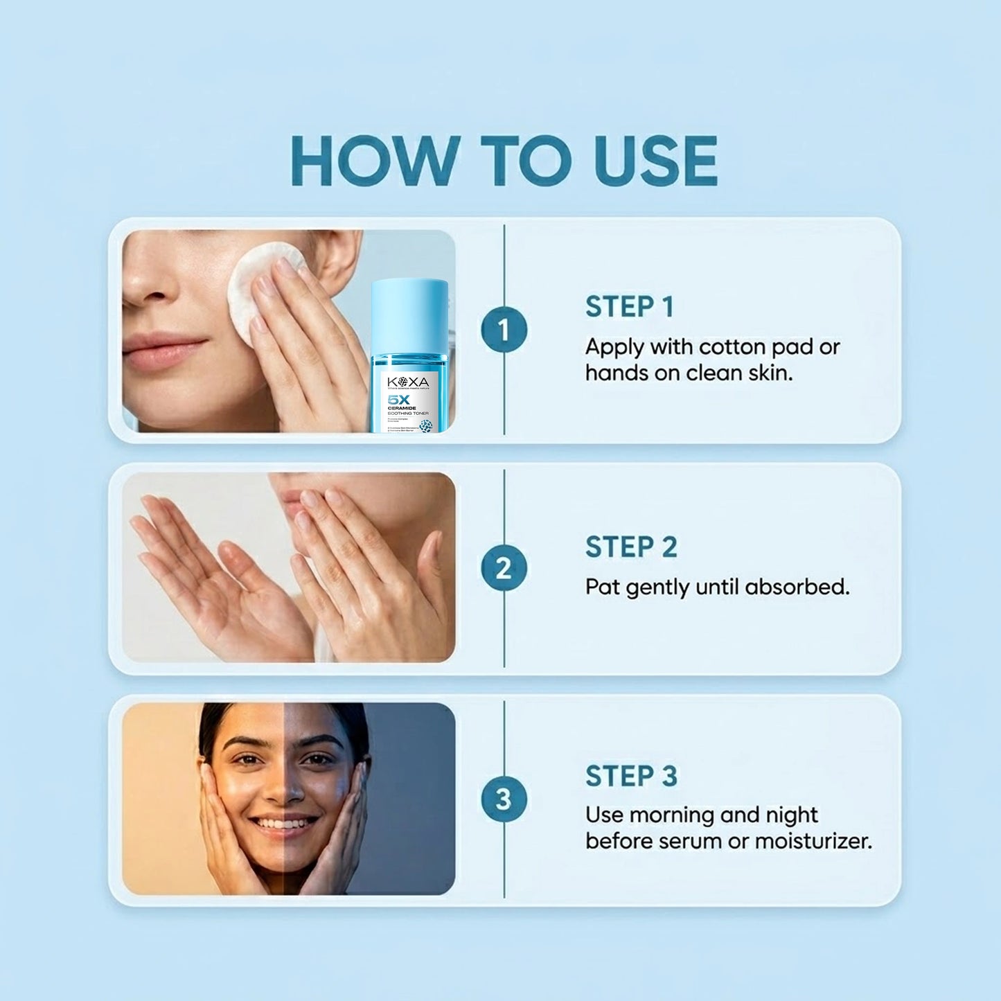 5X Ceramide Hydrating Toner 80ml
