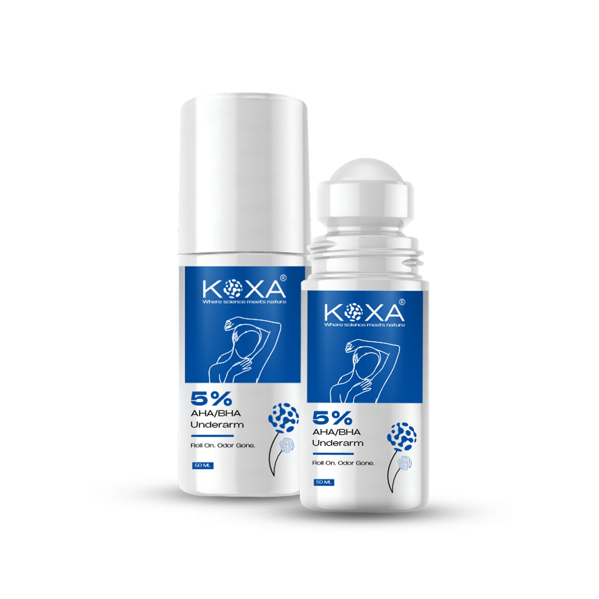 5% AHA + BHA Underarm Roll On 50ml