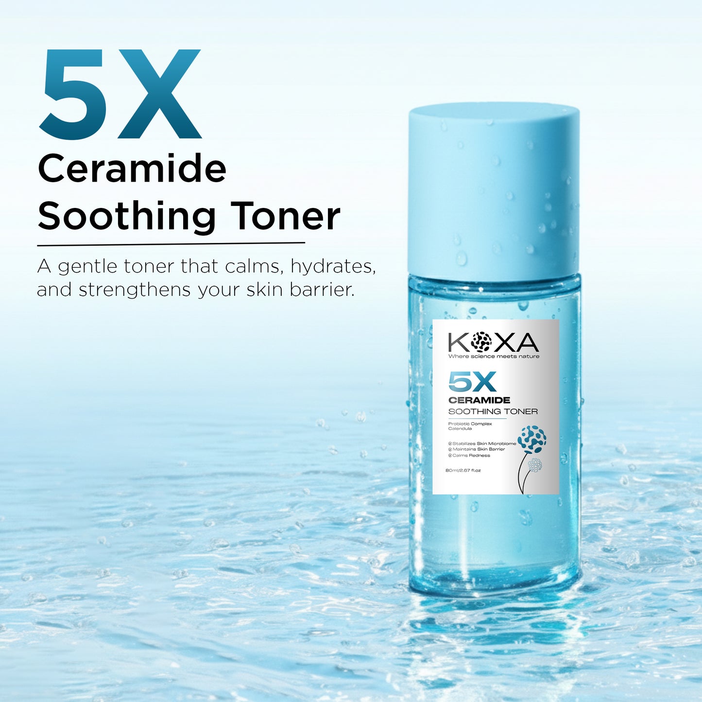 5X Ceramide Soothing Toner