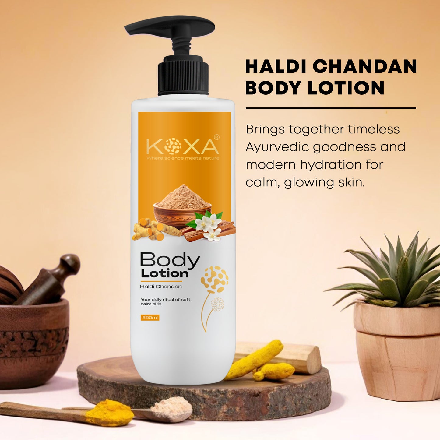 Body Lotion (Haldi Chandan)