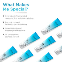 5X Ceramide Cleanser | pH Balanced Barrier Repair Face Wash