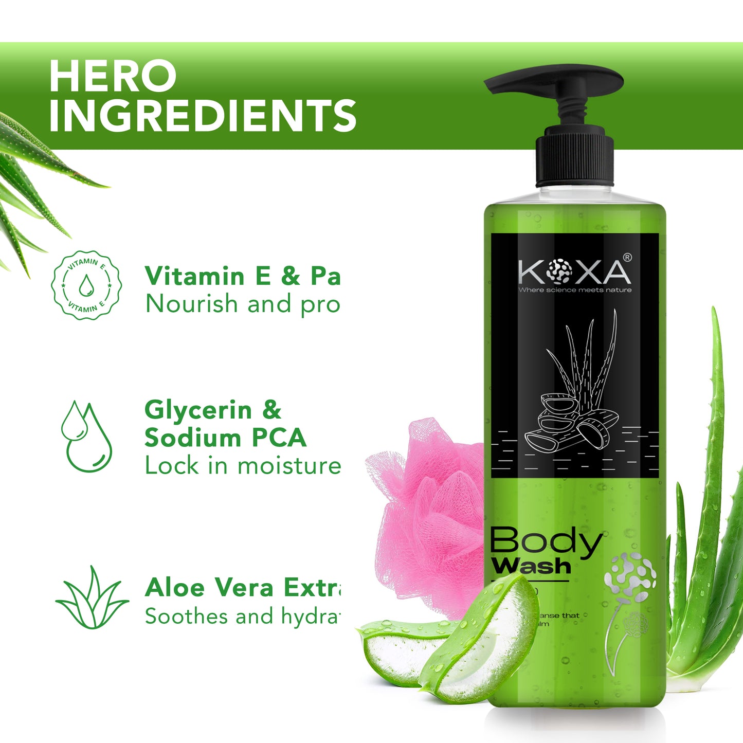 Body Wash (Aloe Vera)