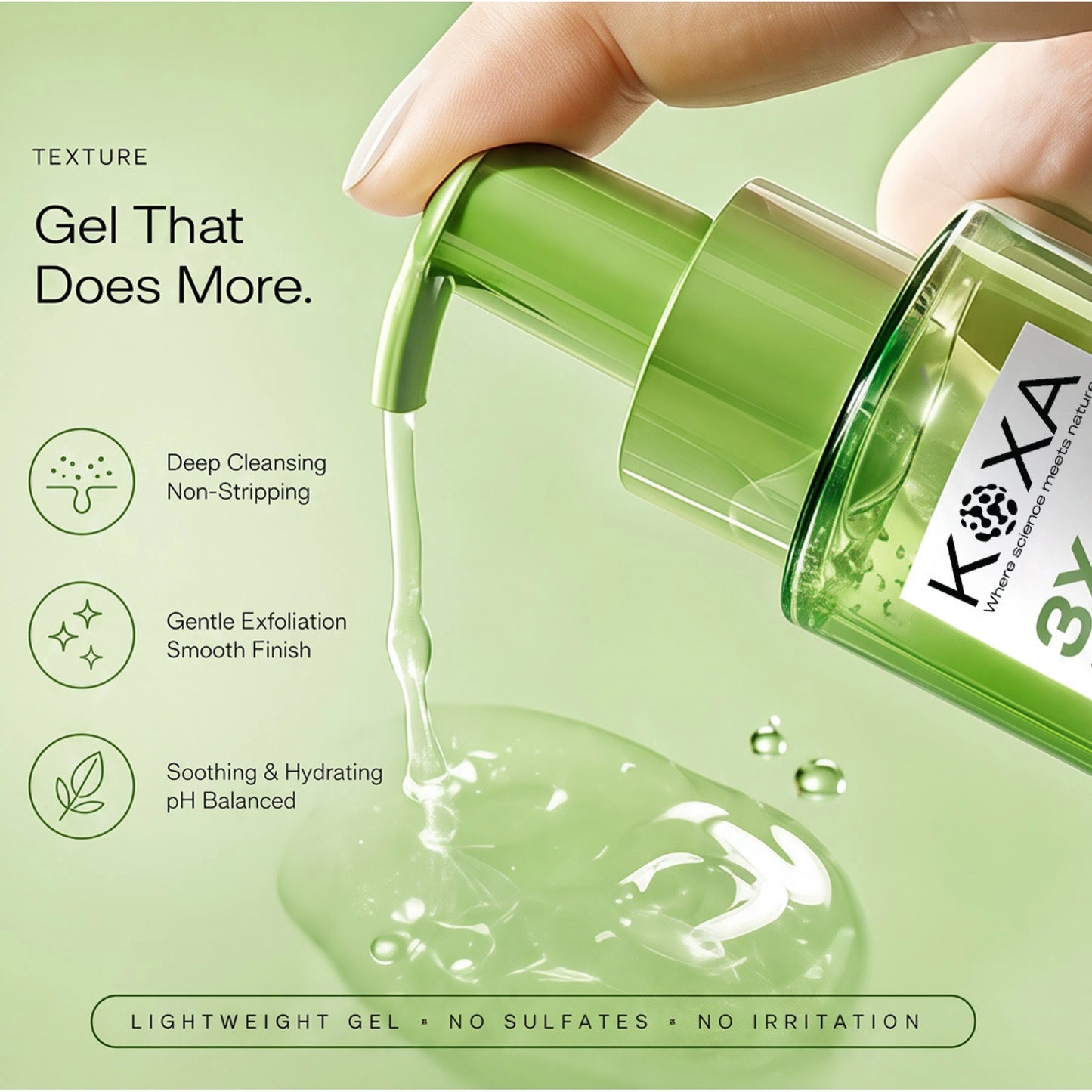 3X Acid Acne Gel Cleanser 120ml