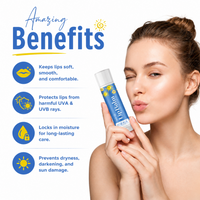 SPF 50 PA+++ Natural Lip Balm for Dry & Discolored Lips