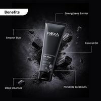 Charcoal Face Wash for Men 100ml