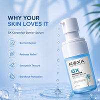 KOXA 5X Ceramide Cleanser & Barrier Serum Combo