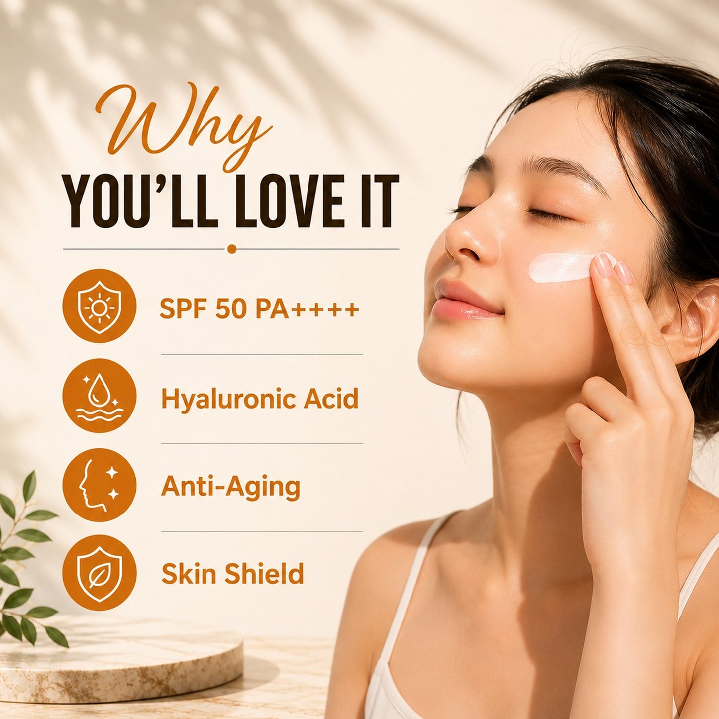 Moisturising Sunscreen SPF 50 PA++++ 50g