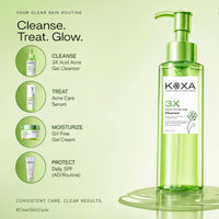 3X Acid Acne Gel Cleanser 120ml