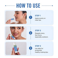 SPF 50 PA+++ Natural Lip Balm for Dry & Discolored Lips