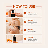 Plum Blossom Body Wash 200ml