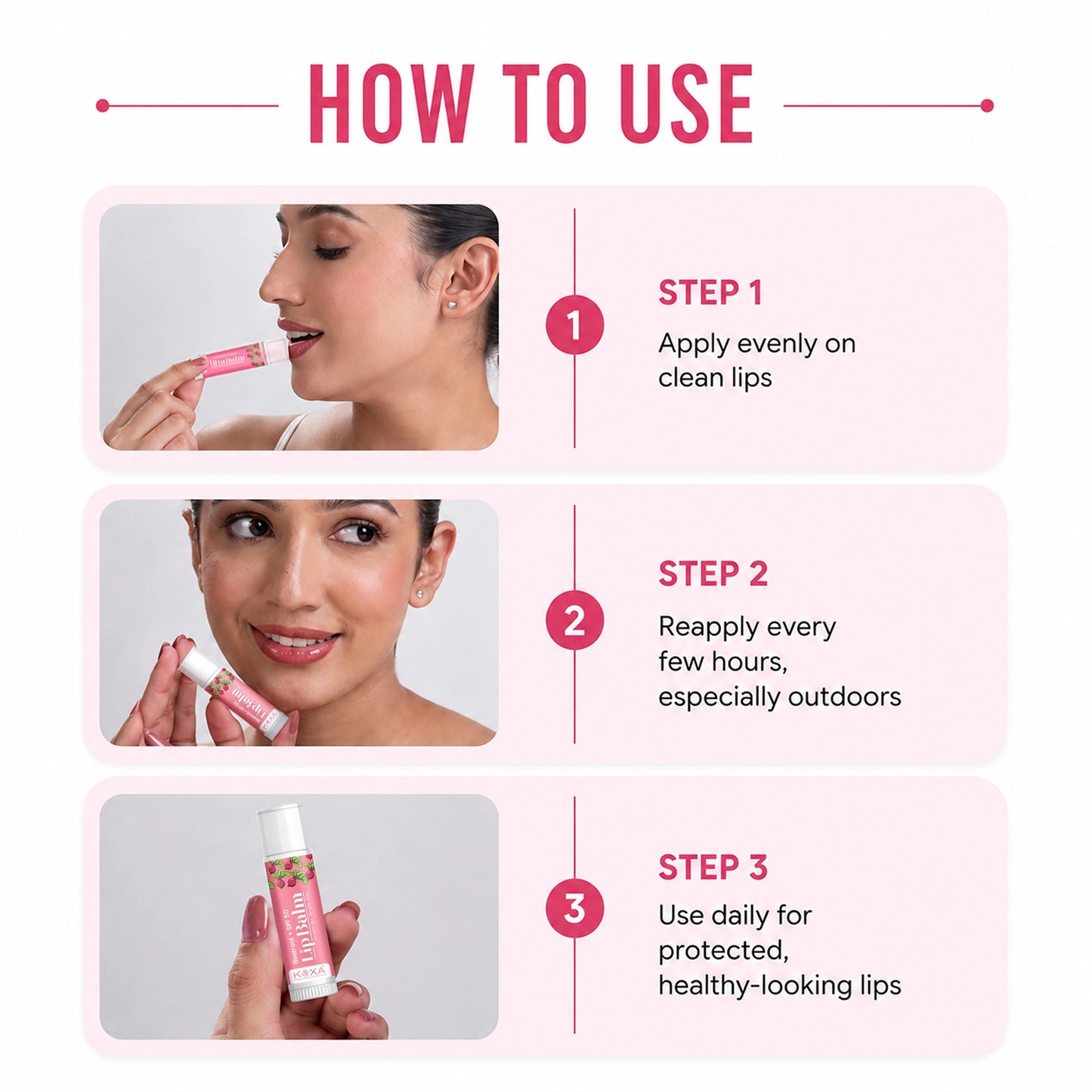 Beetroot Tinted Lip Balm SPF 50