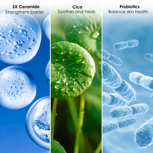 KOXA 5X Ceramide Cleanser, Serum & Moisturizer Trio